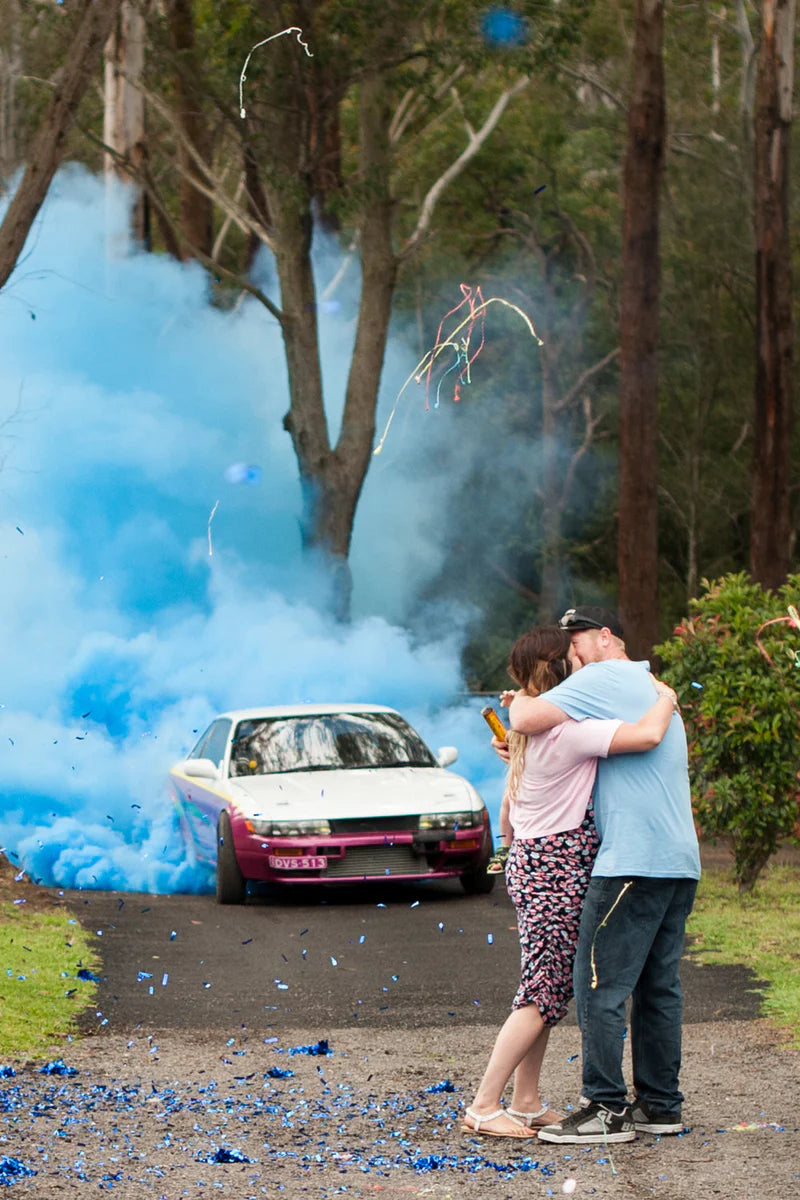 Kit Masina Gender Reveal pentru Burnout