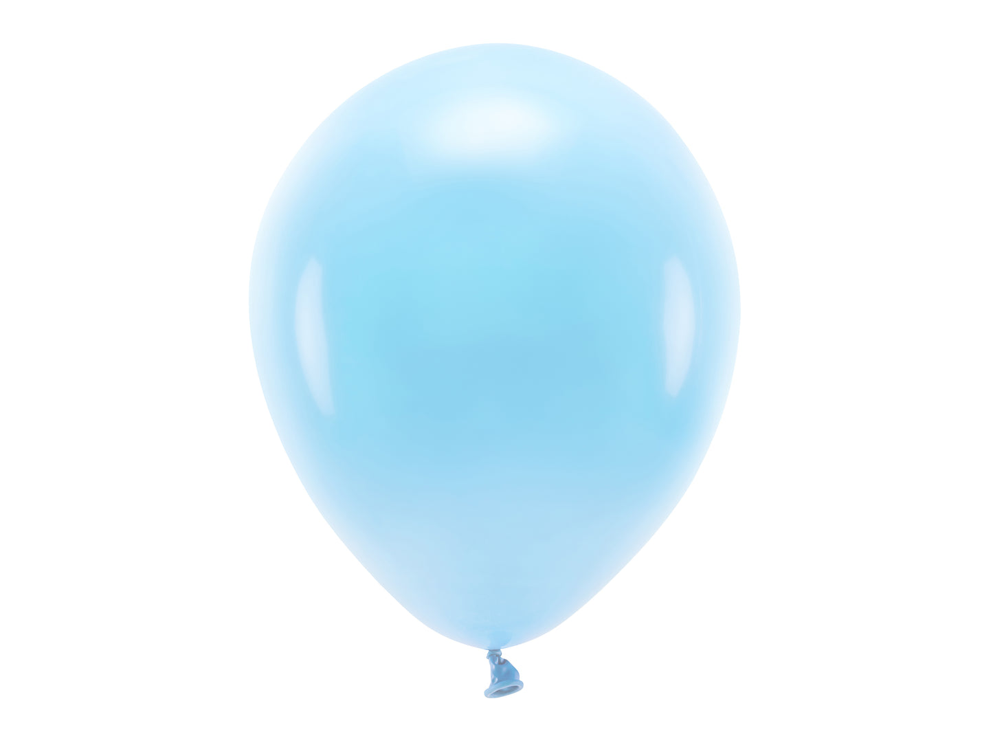 Set 100 Balon Eco Pastel Albastru Pudrat - Diametru Aprox. 30 cm
