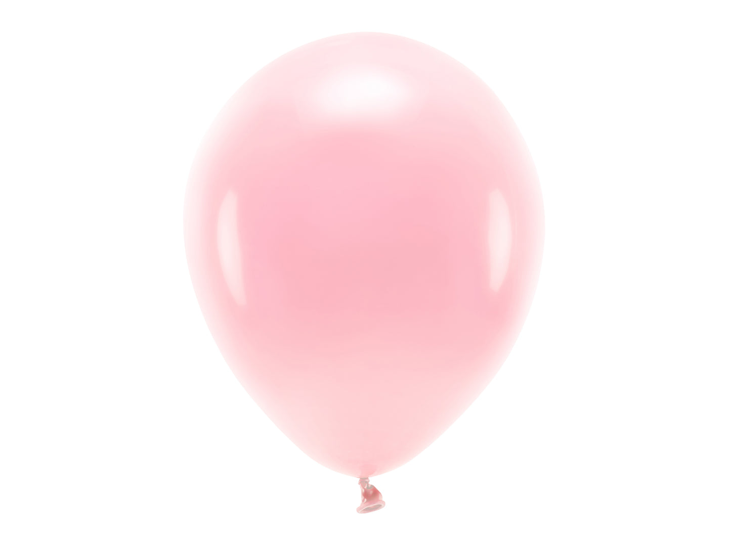 Set 100 Balon Eco Pastel Roz Pudrat - Diametru Aprox. 30 cm