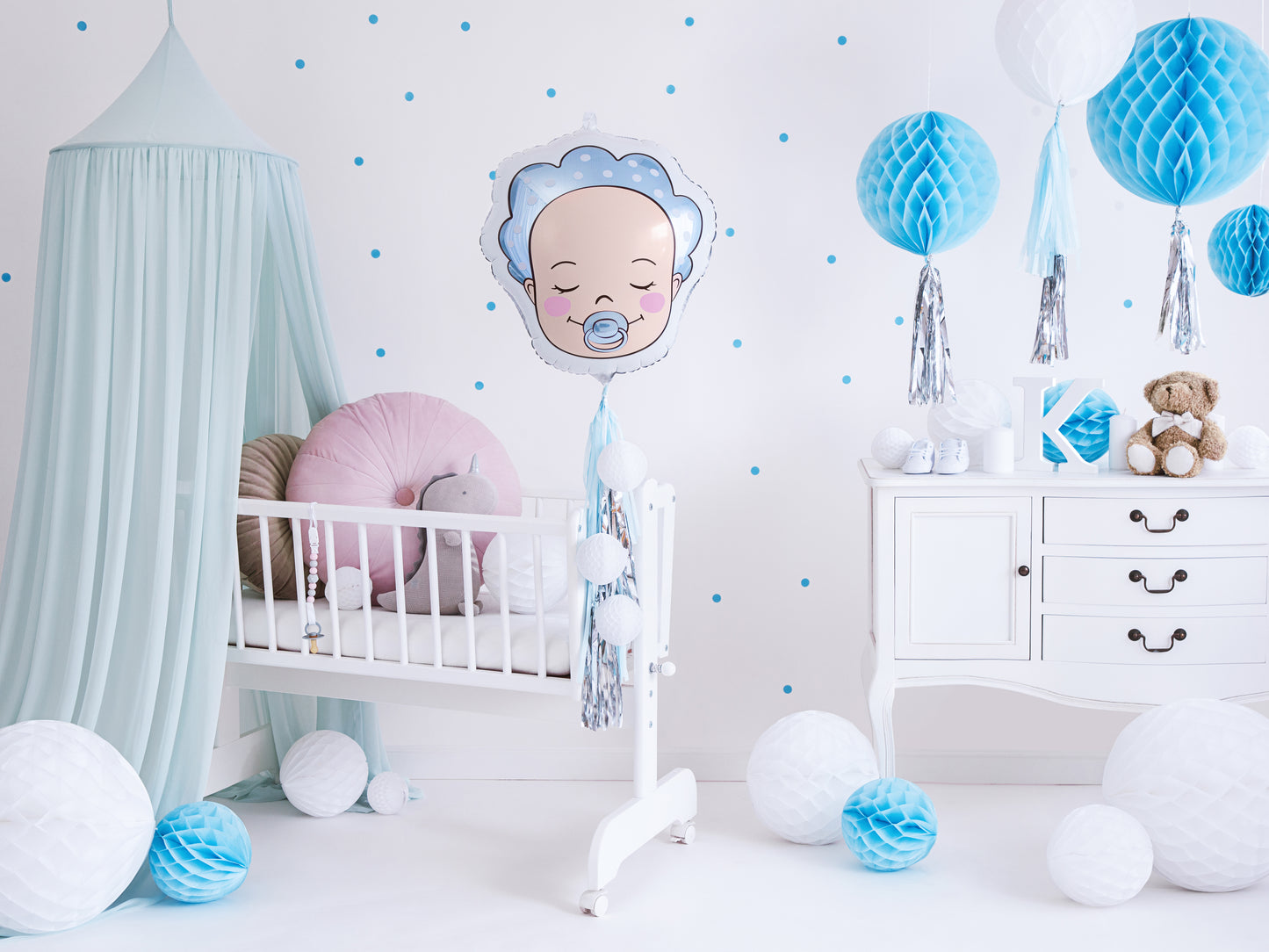 Balon folie Boy Bebelus 40 x 45 cm