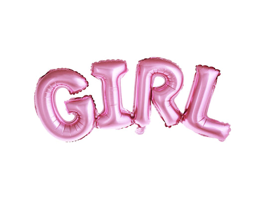 Balon de folie GIRL 74 x 33 cm