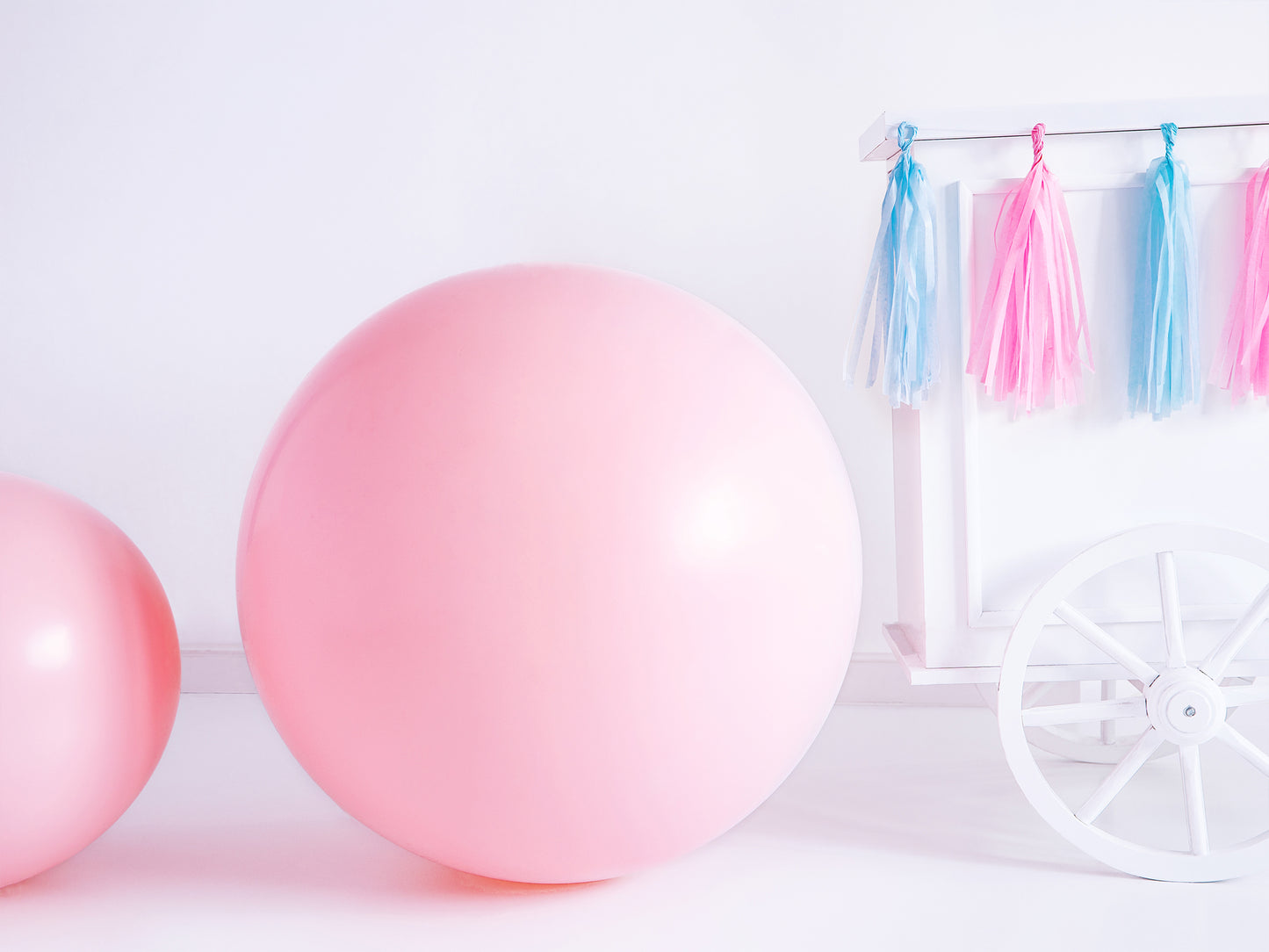 Balon jumbo Roz Pudrat - 1 M