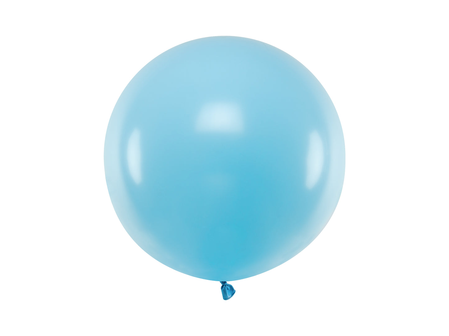 Balon rotund Albastru Pastel Pudrat 60 cm