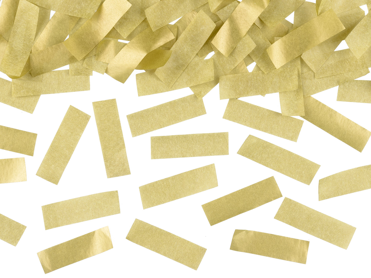 Tun de confetti, benzi aurii, 40 cm