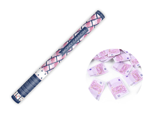 Tun confetti cu bancnote de 500 euro, 60cm