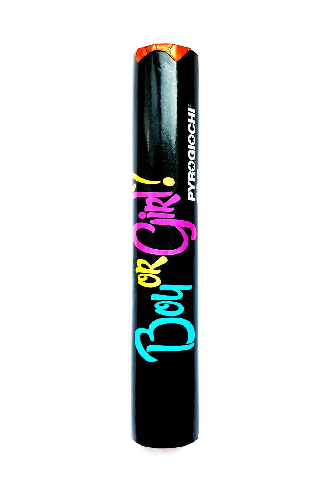 Fumigena Roz Boy or Girl pentru Gender Reveal